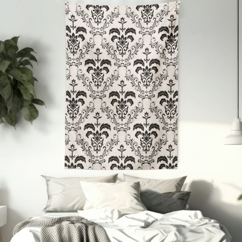 Bicolored Botany Damask Tapestry