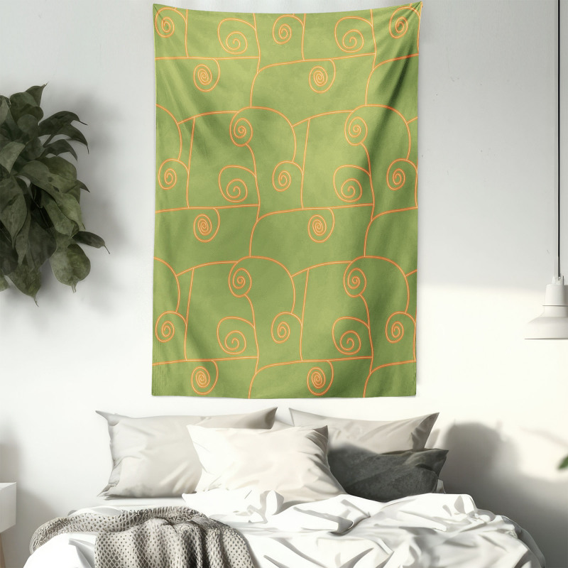 Botany Ivy Leaves Graphic Tapestry