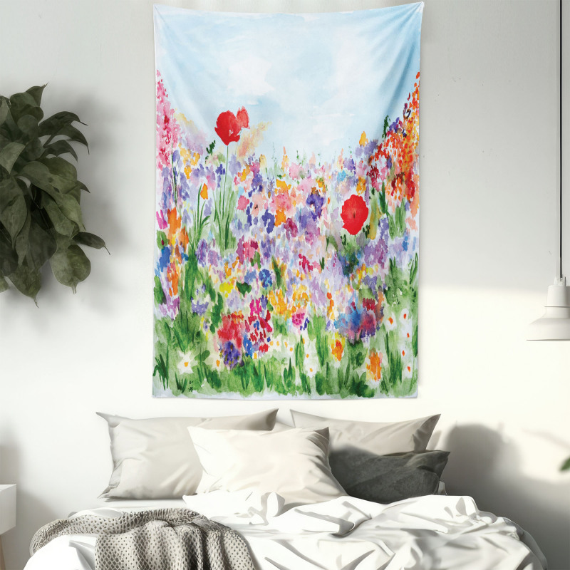 Summer Blooms Tapestry