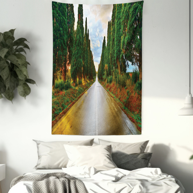 Europe Country Village Tapestry