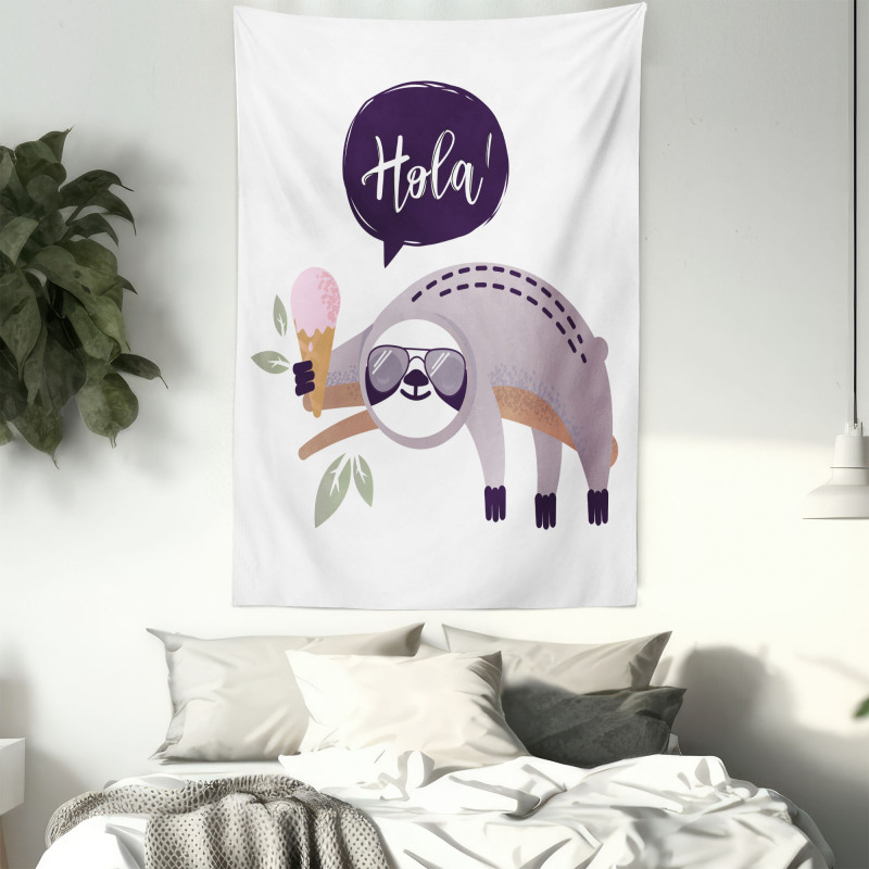 Hola Ice Cream Chilling Tapestry