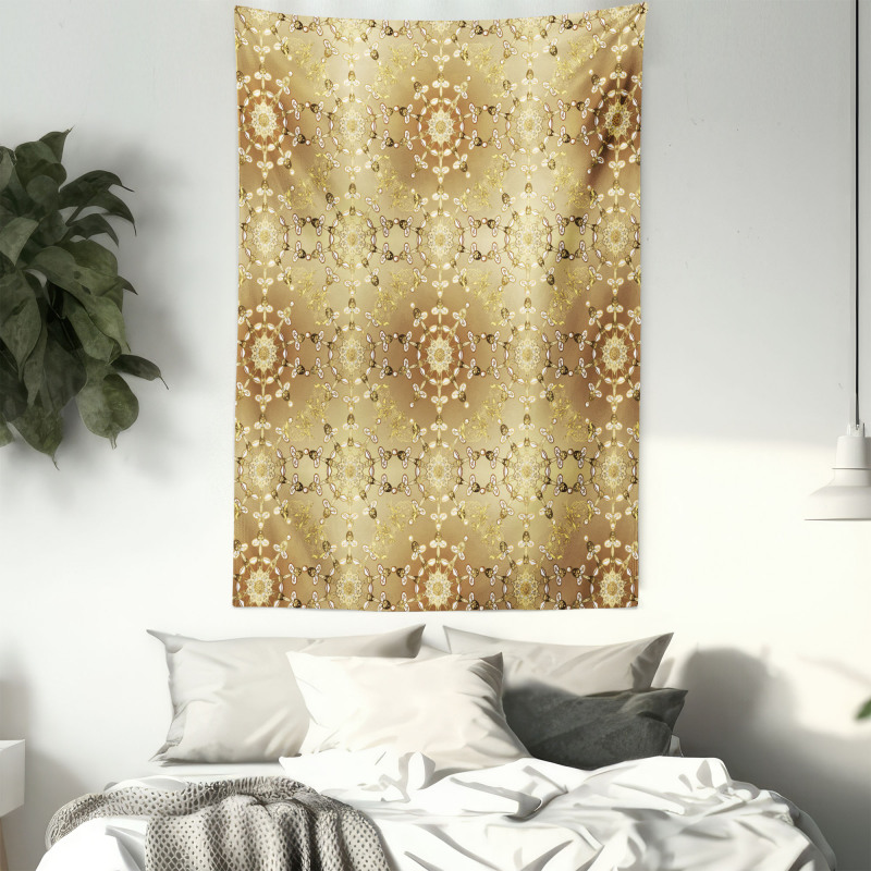 Connected Royal Motifs Tapestry