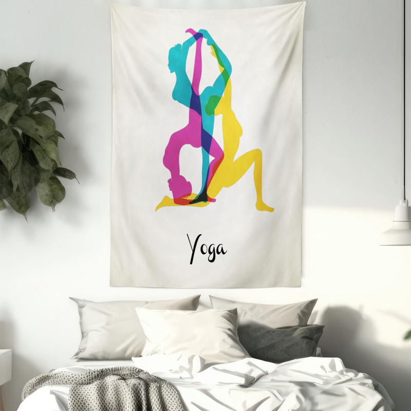 Pink Pilates Human Health Tapestry