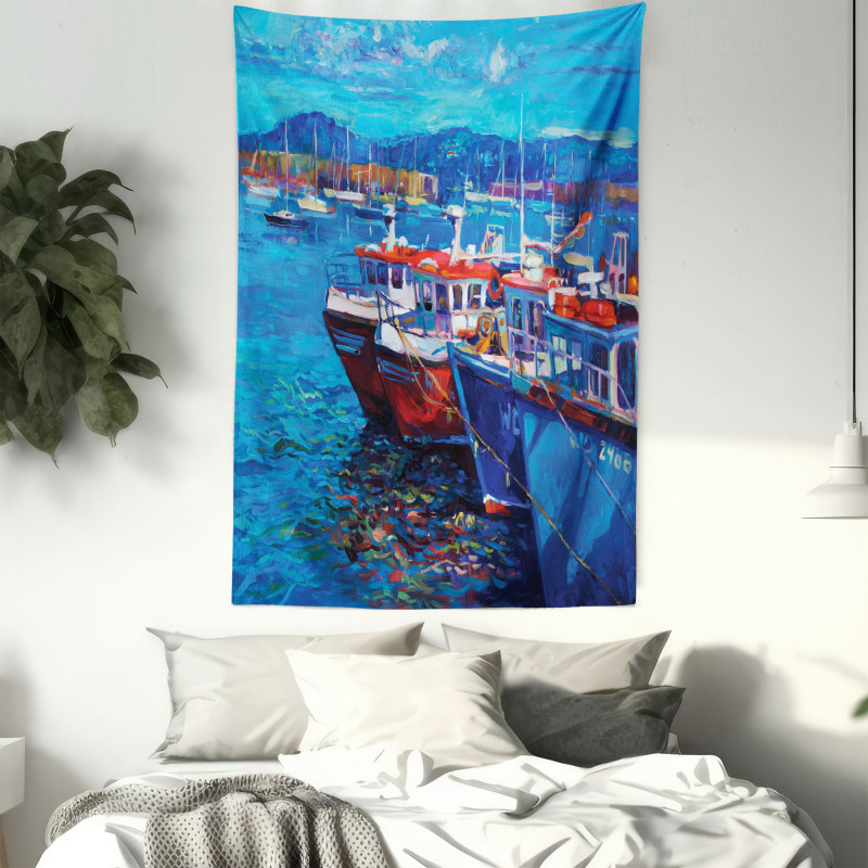 Harbour by the Sea Tapestry