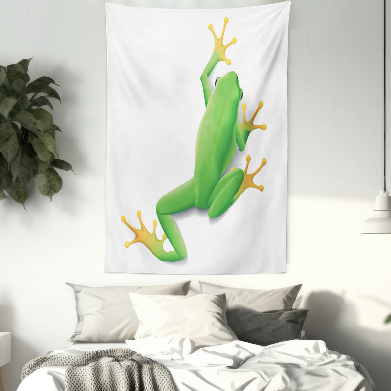 Tropic Frog in Nature Tapestry
