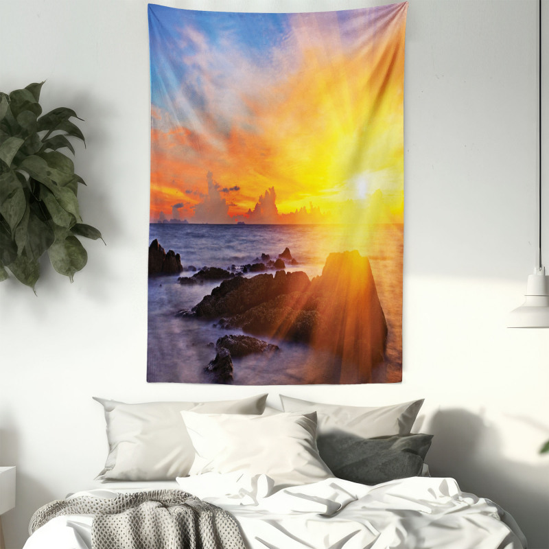 Colorful Sunset Sky Tapestry
