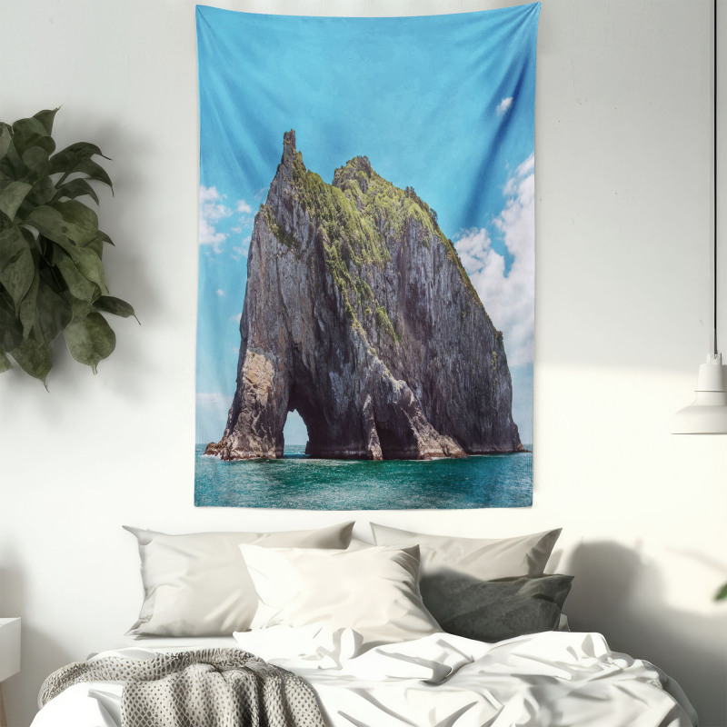 Elephant Shape Rock Bay Tapestry