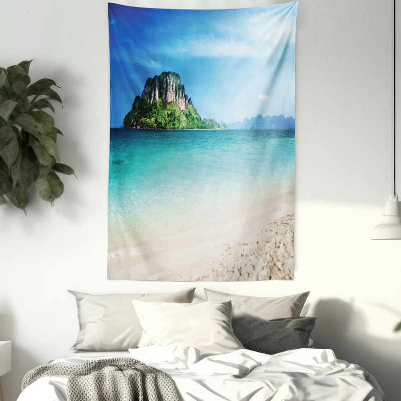 Tropic Island Scenery Tapestry