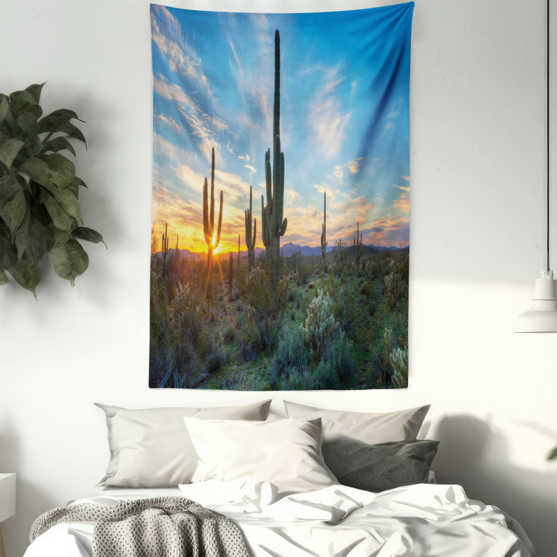 Cactus Noon Tapestry