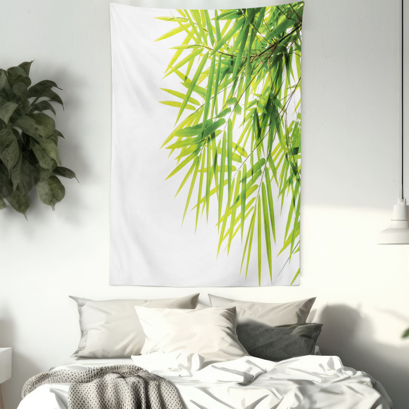 Bamboo Leaf Peace Tapestry