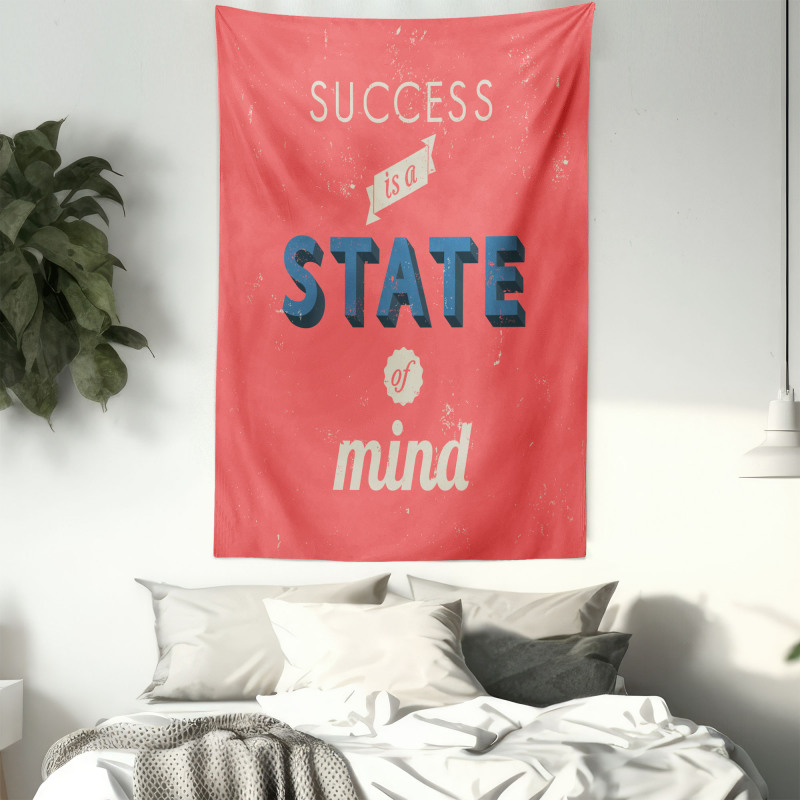 Success Motivating Words Tapestry