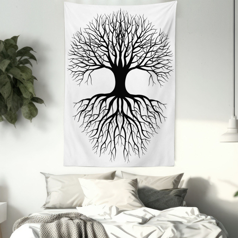 Roots Branch Leafless Tapestry