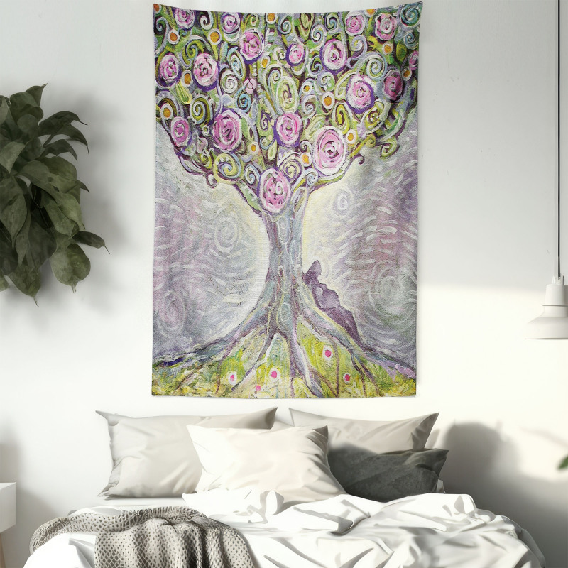 Spring Love Universe Tapestry