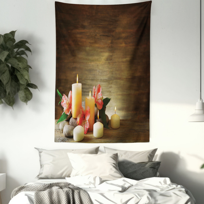 Candles Wellbeing Unity Tapestry