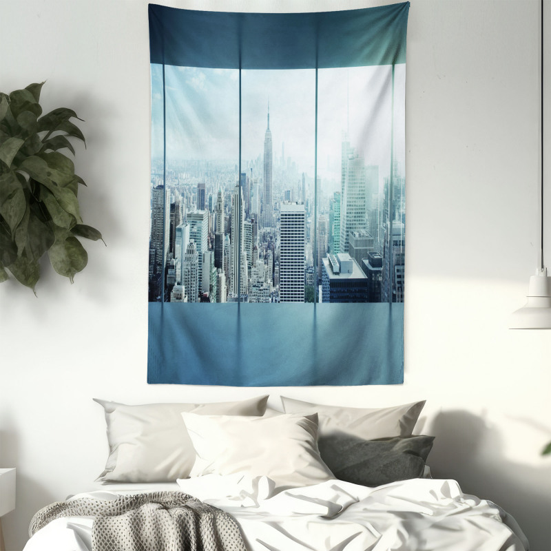 Urban Modern City Tapestry