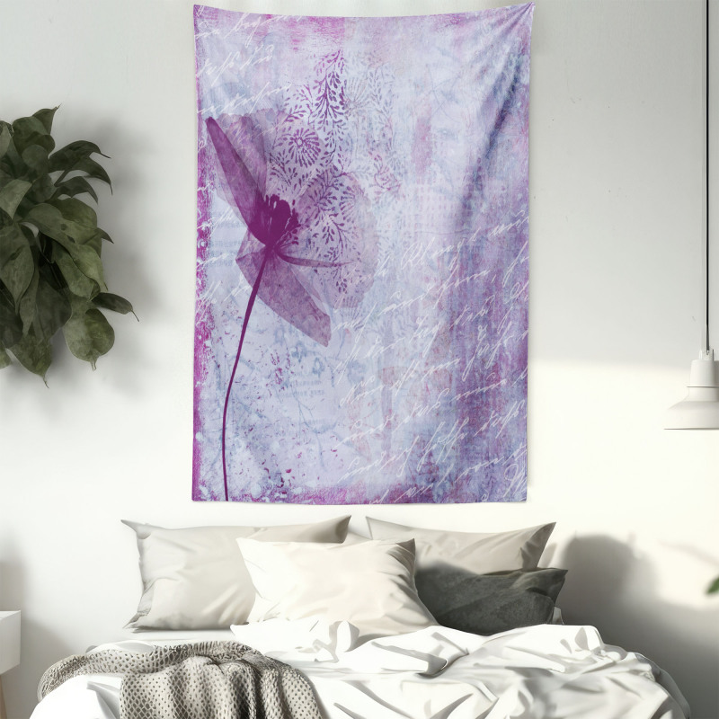 Flower Romance Tapestry