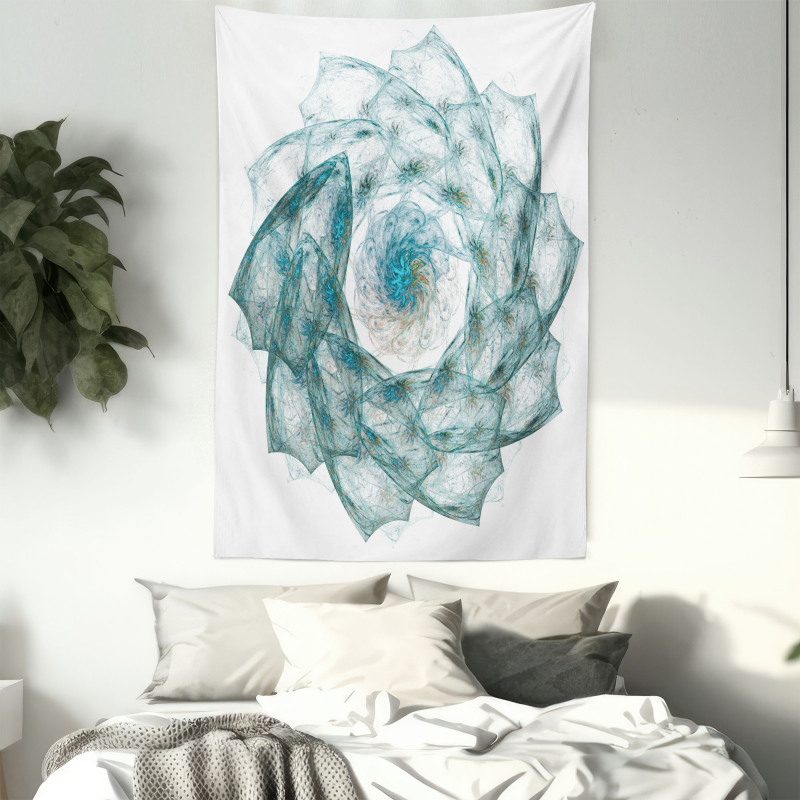 Exquisite Flower Shaped Tapestry