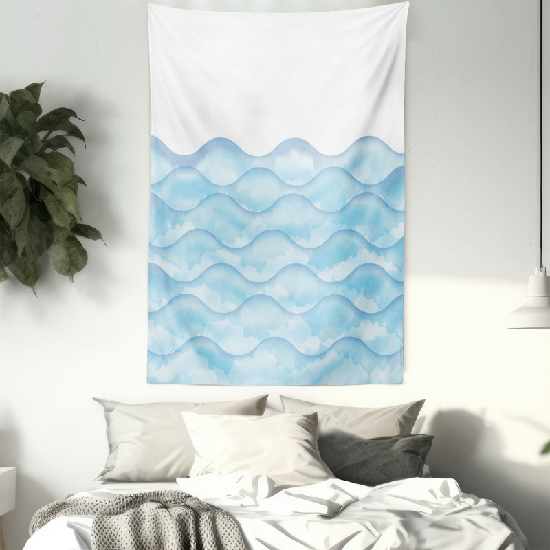 Sea Ocean Waves Art Tapestry