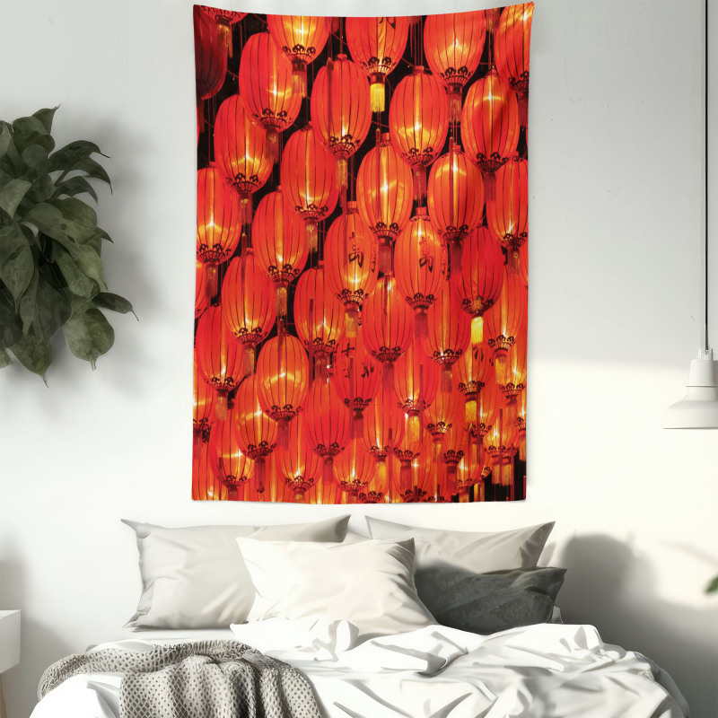 Chinese Lantern Festival Tapestry