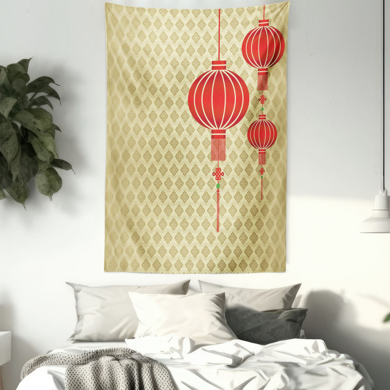 Chinese Baroque Pattern Tapestry