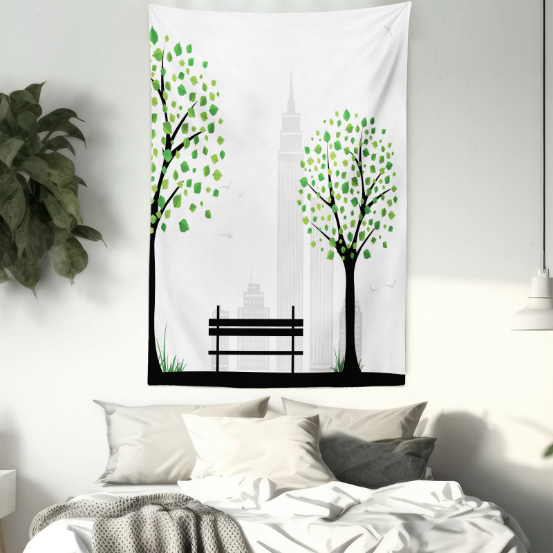 Urban and Rural Harmony Tapestry