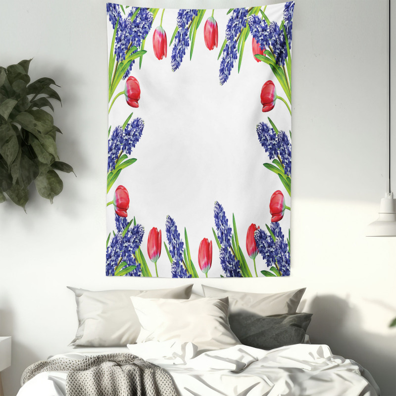 Blossom Spring Flowers Tapestry