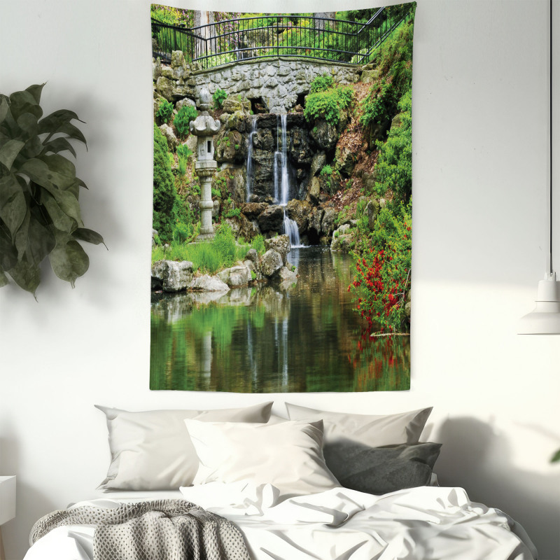 Waterfall Garden Tapestry