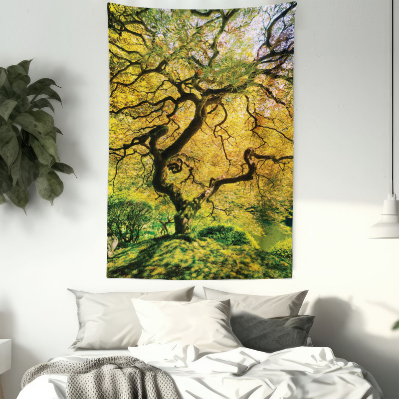 Large Maple with River Tapestry