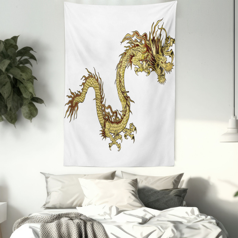 Fire Dragon Astrology Tapestry