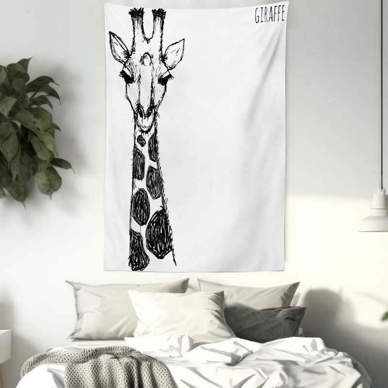 Safari Giraffe Tapestry