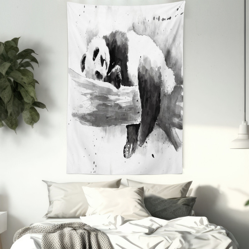 Sleeping Panda Tapestry