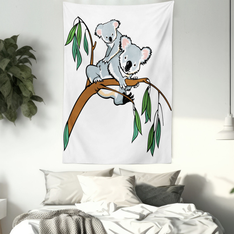 Koala Eucalyptus Tapestry