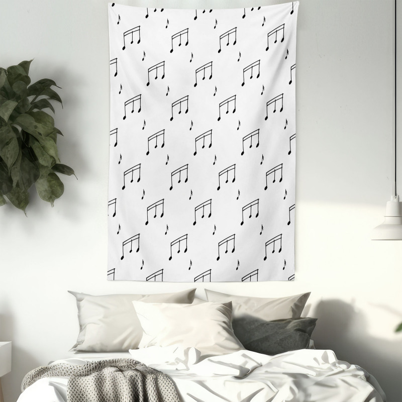 Musical Notes Tapestry