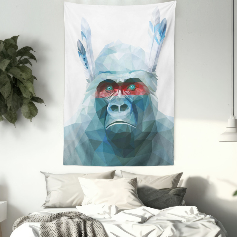 Wild Monkey Tapestry