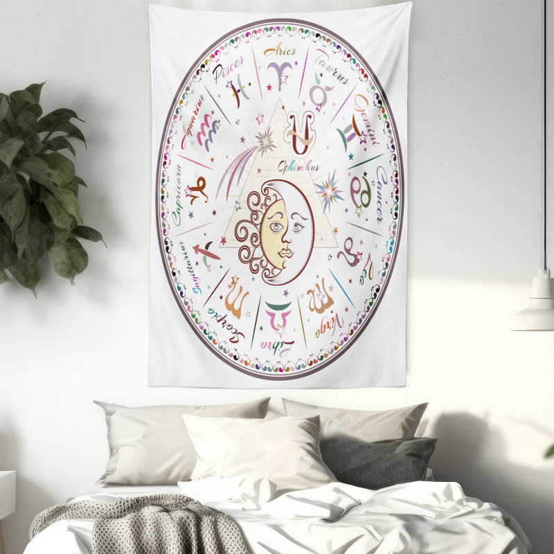 Astrological Horoscope Tapestry