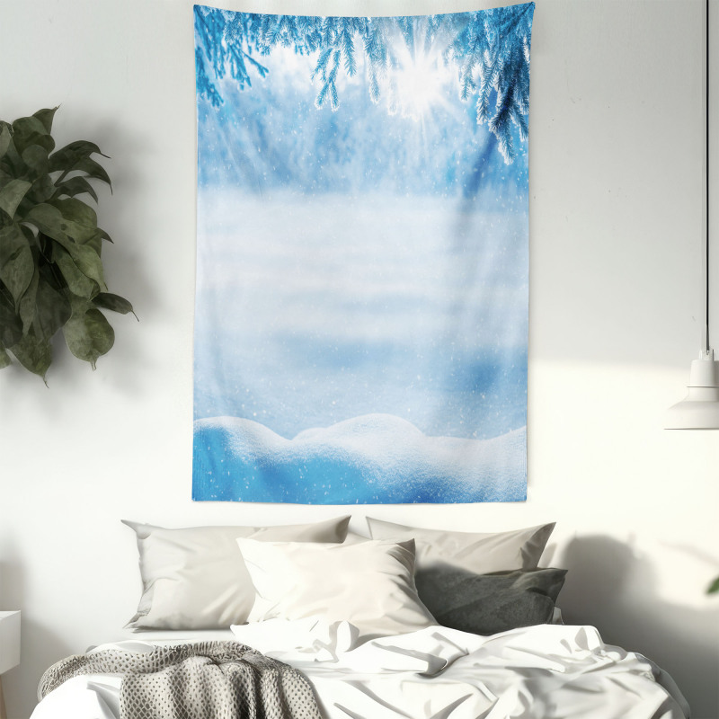 Snow Cold Winter Tapestry