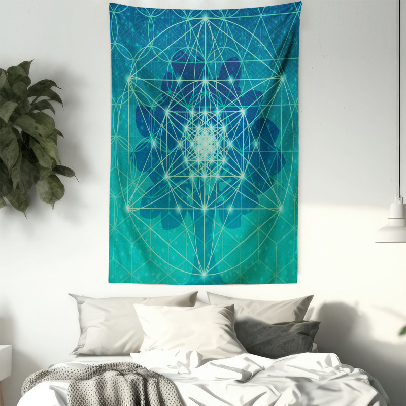 Tree with Shapes Tapestry
