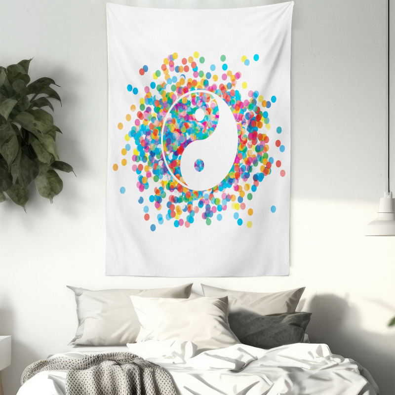 Colorful Peace Tapestry