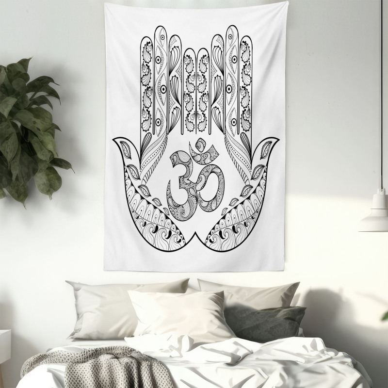Paisley Mandala Tapestry