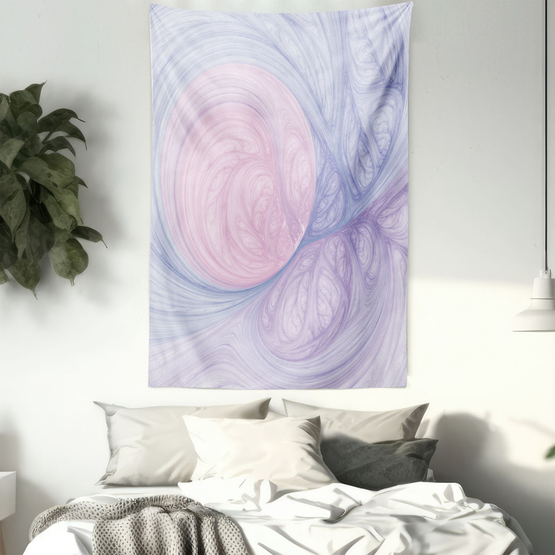 Abstract Fractal Shapes Tapestry