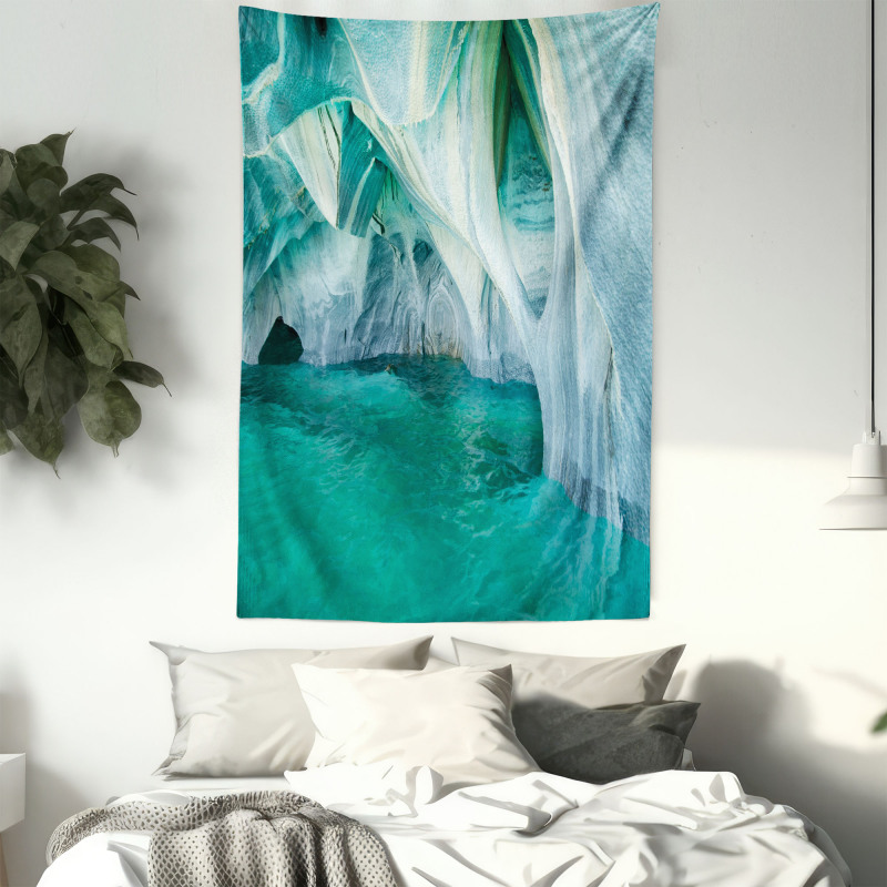 Marble Caves Lake Tapestry