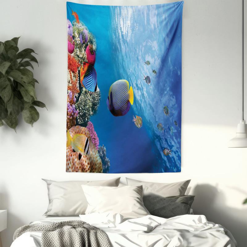 Underwater Fish Sea Tapestry