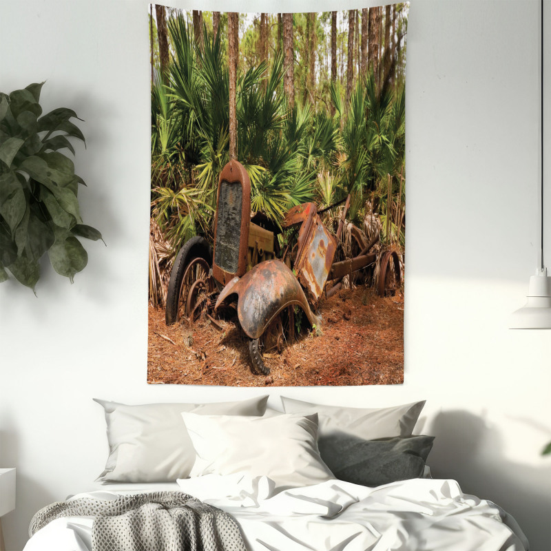 Tropical Forest Palms Tapestry
