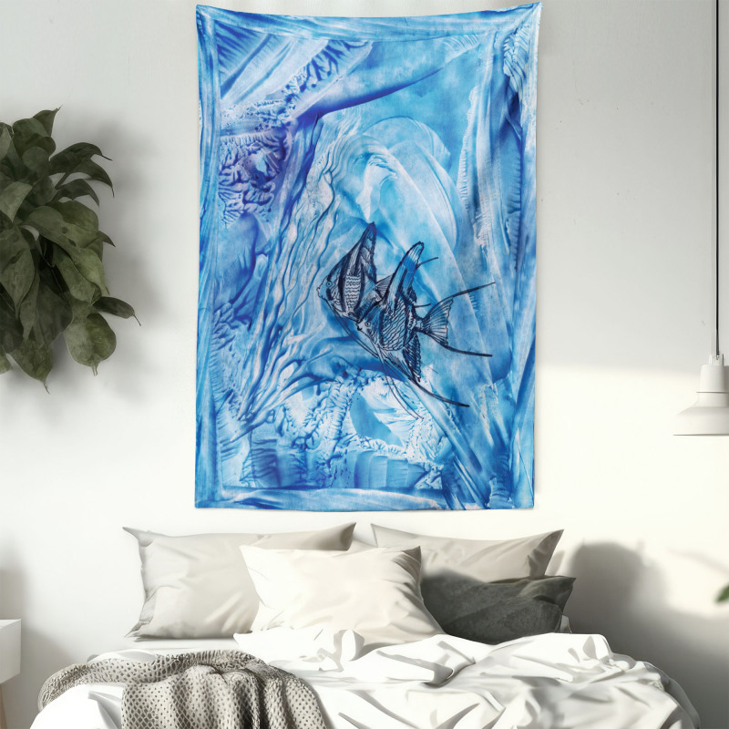 Swimming Fish Tapestry