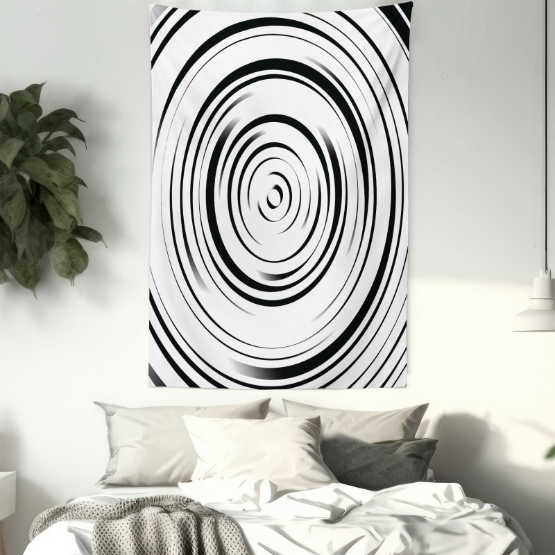 Hypnotic Lines Tapestry
