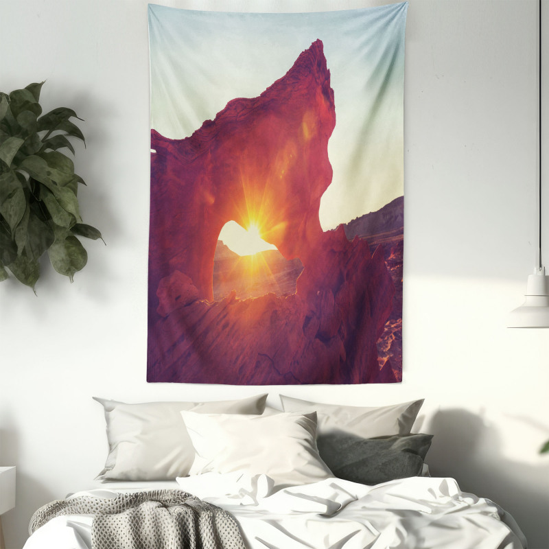 Sunrise American Desert Tapestry