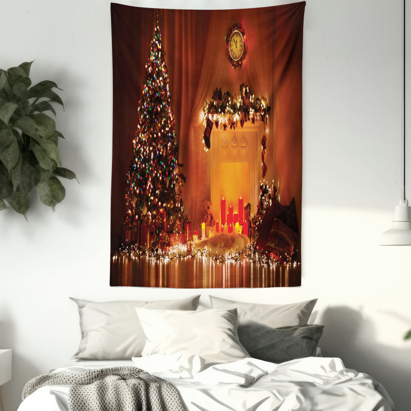 Romantic New Year Tapestry