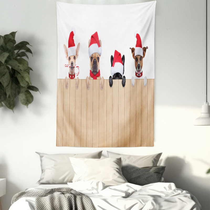 Wooden Fences Humor Tapestry