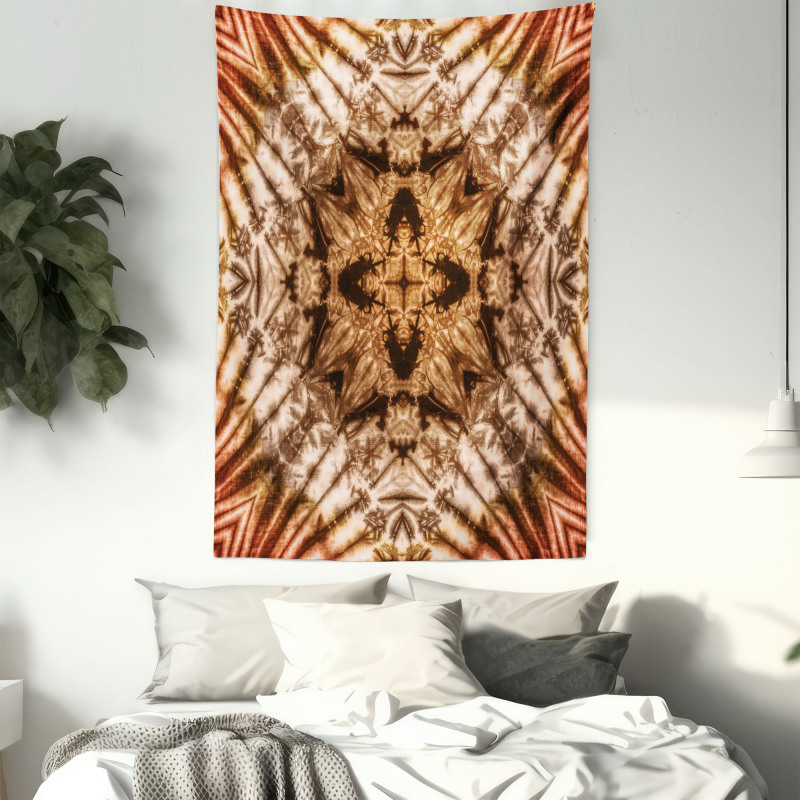 Tie Dye Effect Pattern Tapestry