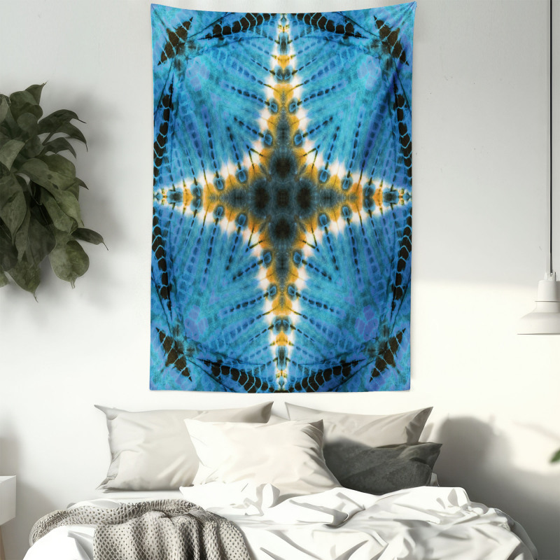 Ikat Pattern Tapestry